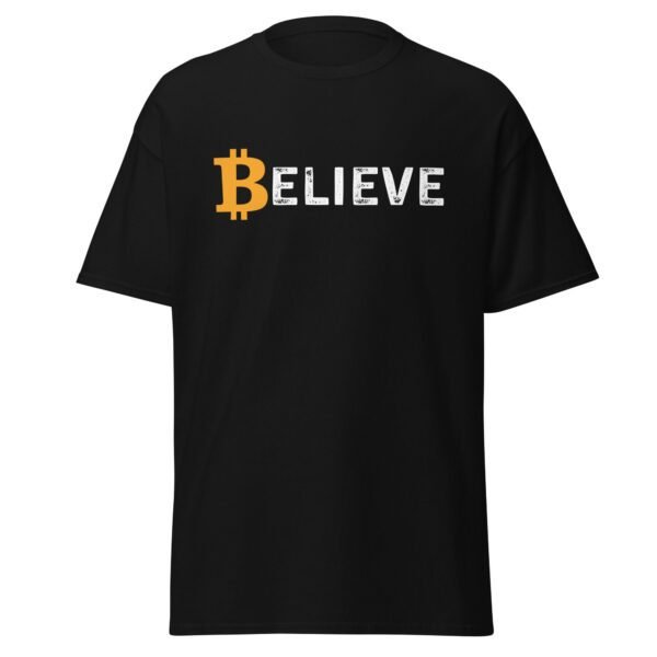 Bitcoin Believe Men's classic tee - Image 3