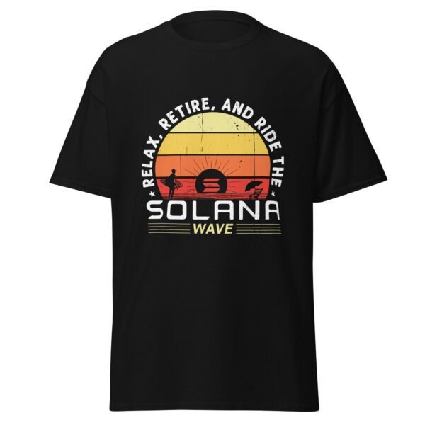 Solana Wave Men's classic tee - Image 3