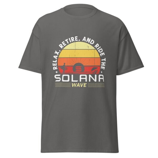 Solana Wave Men's classic tee - Image 8