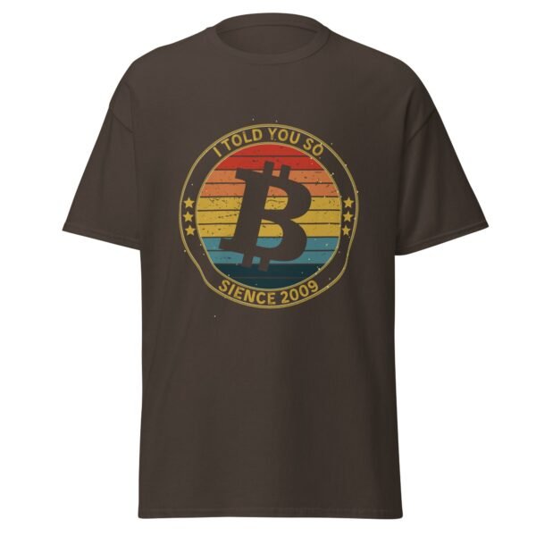 I told you so "Bitcoin" Men's classic tee - Image 5