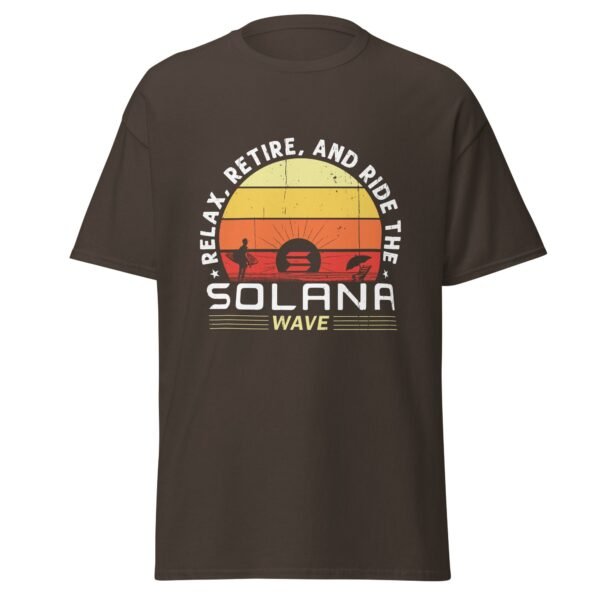 Solana Wave Men's classic tee - Image 7