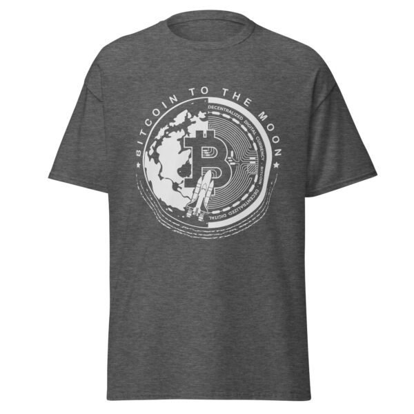 Bitcoin moon Men's classic tee - Image 7