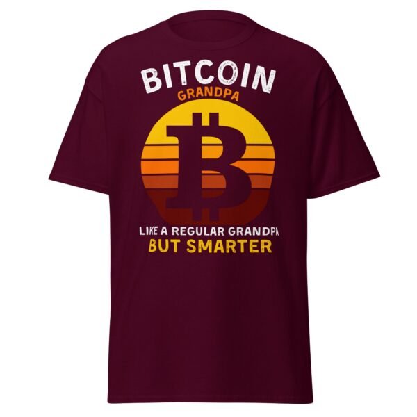 Bitcoin Grandpa Men's classic tee - Image 2