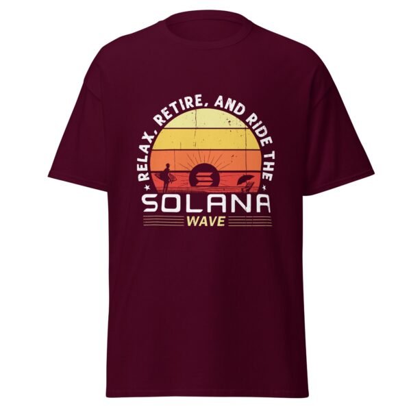 Solana Wave Men's classic tee - Image 2