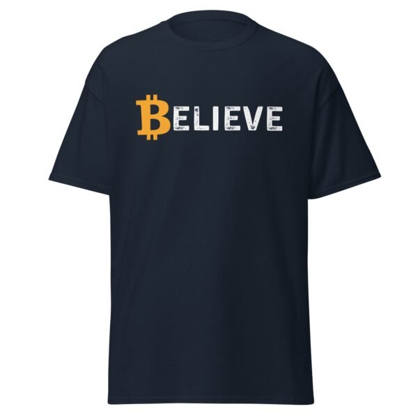 Bitcoin Believe Men's classic tee - Image 4