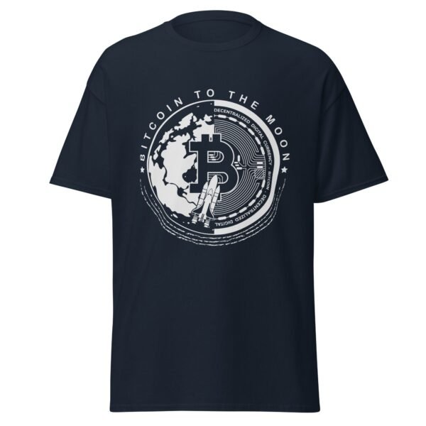 Bitcoin moon Men's classic tee