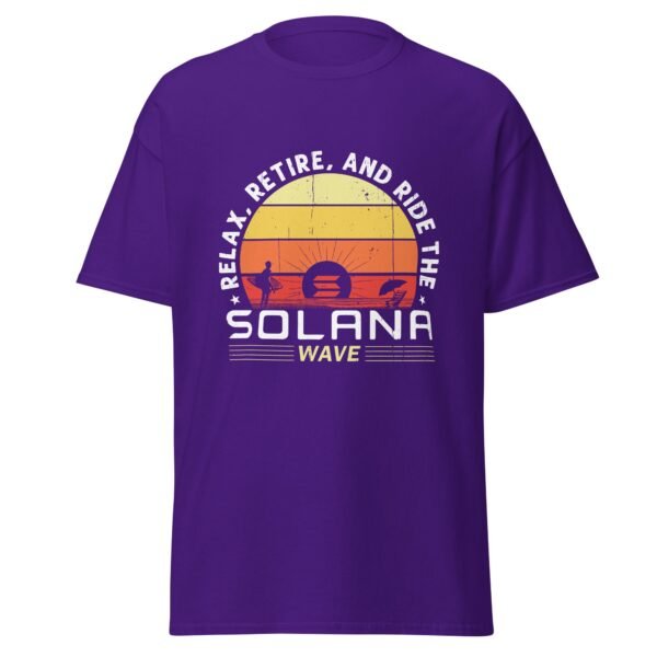 Solana Wave Men's classic tee - Image 5