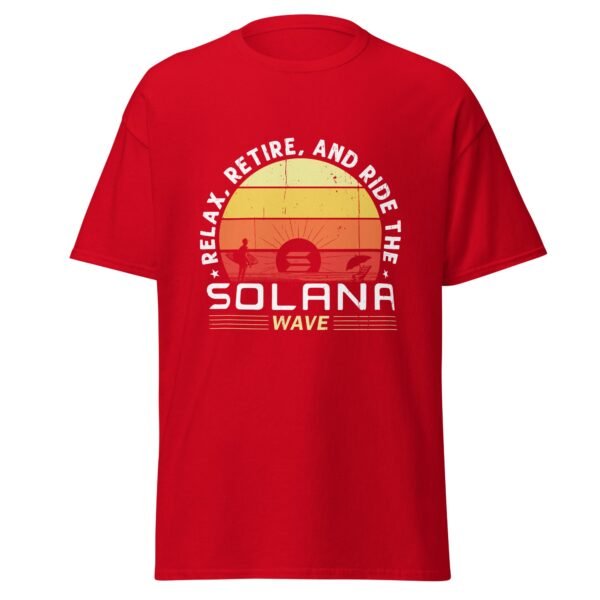 Solana Wave Men's classic tee - Image 6