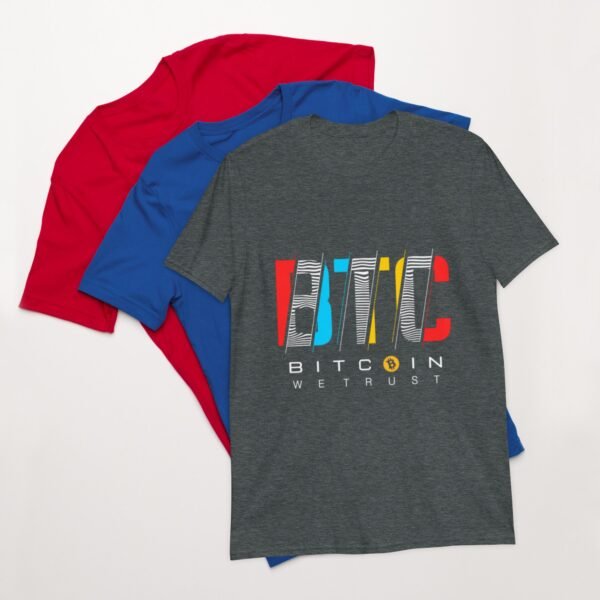 Bitcoin Short-Sleeve Unisex T-Shirt - Image 3