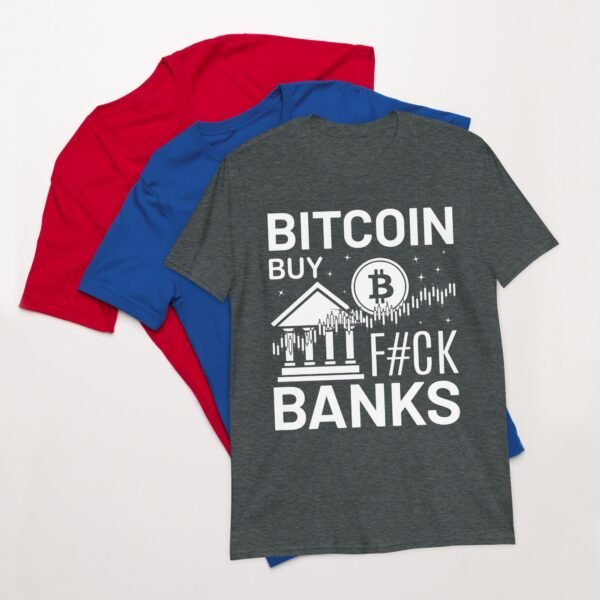 Bitcoin Short-Sleeve Unisex T-Shirt - Image 3