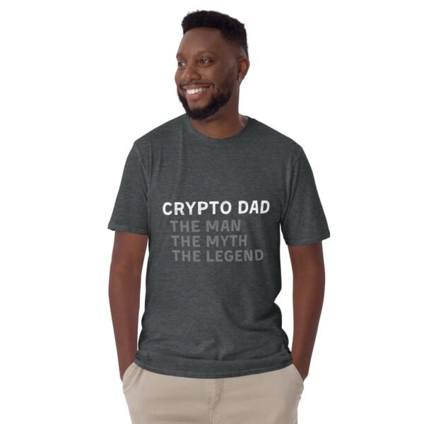 Crypto Short-Sleeve Unisex T-Shirt - Image 5