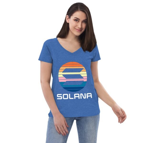 Solana Women’s recycled v-neck t-shirt