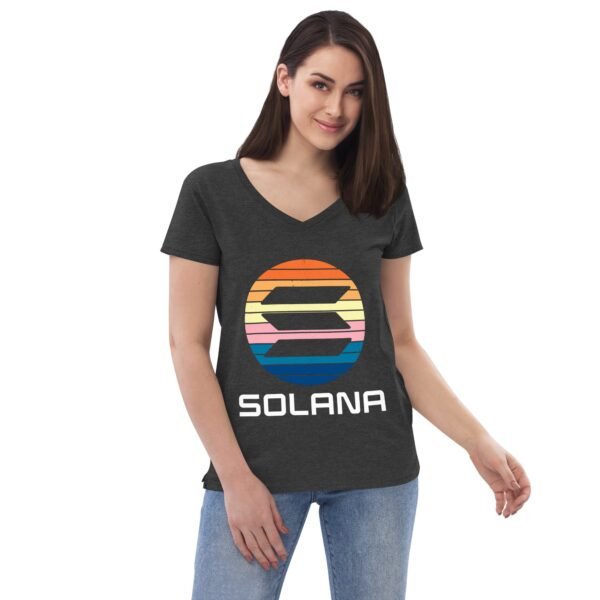 Solana Women’s recycled v-neck t-shirt - Image 6