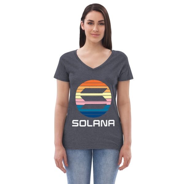 Solana Women’s recycled v-neck t-shirt - Image 8