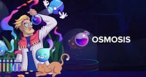 Osmosis network, cosmos network, atom